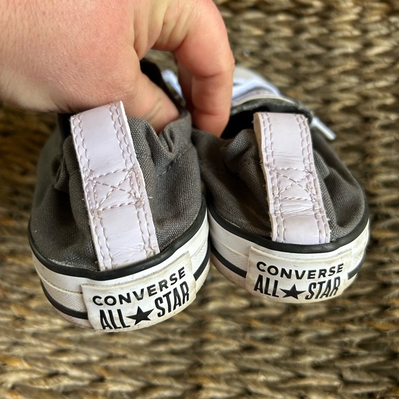 Converse Gray Slip-On Sneakers - Picture 5 of 7